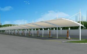 海东膜结构停车棚